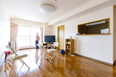 ナーシングホームしあわせプラスでのイベントの様子